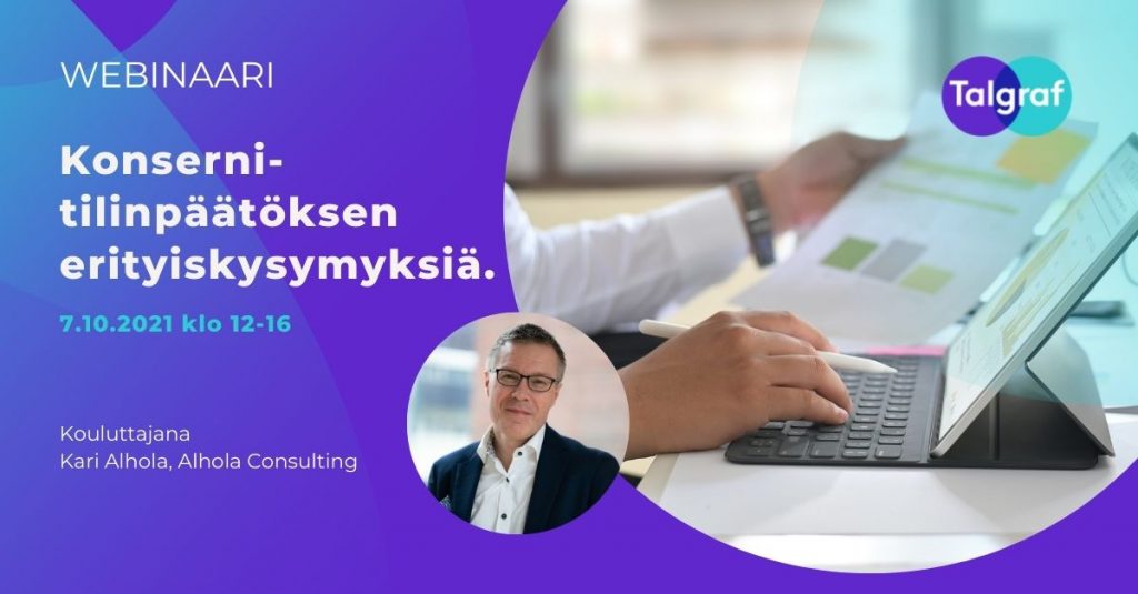 Konsernitilinpäätös-koulutus-Kari-Alhola-Talgraf Oy.